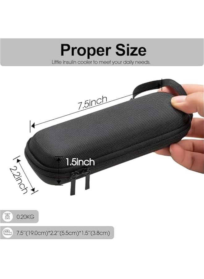 Arabest Insulin Travel Case for Insulin Pens (Black) - Image 5